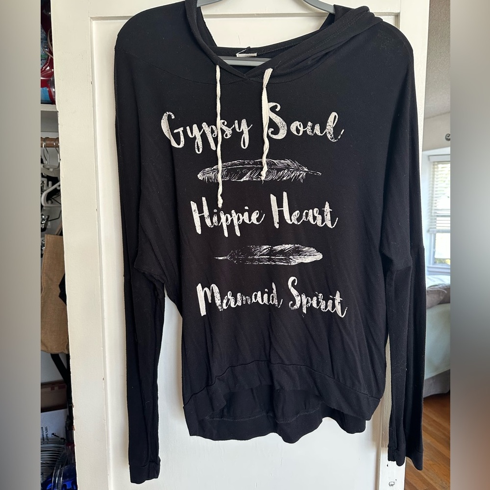 Lightweight fun hoodie